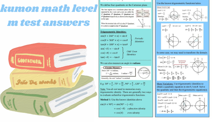 kumon math level m test answers